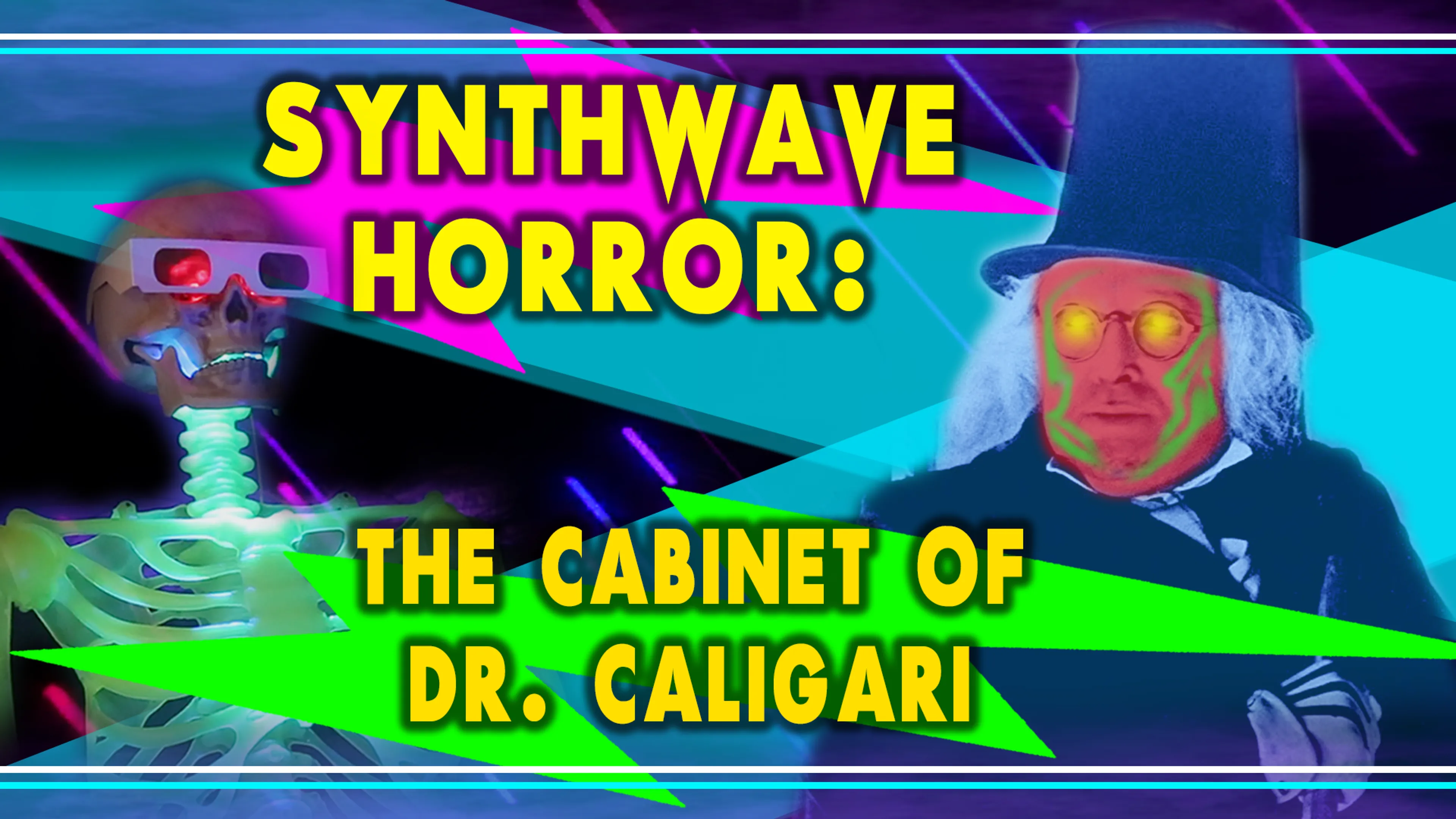 Synthwave Horror: The Cabinet of Dr. Caligari poster